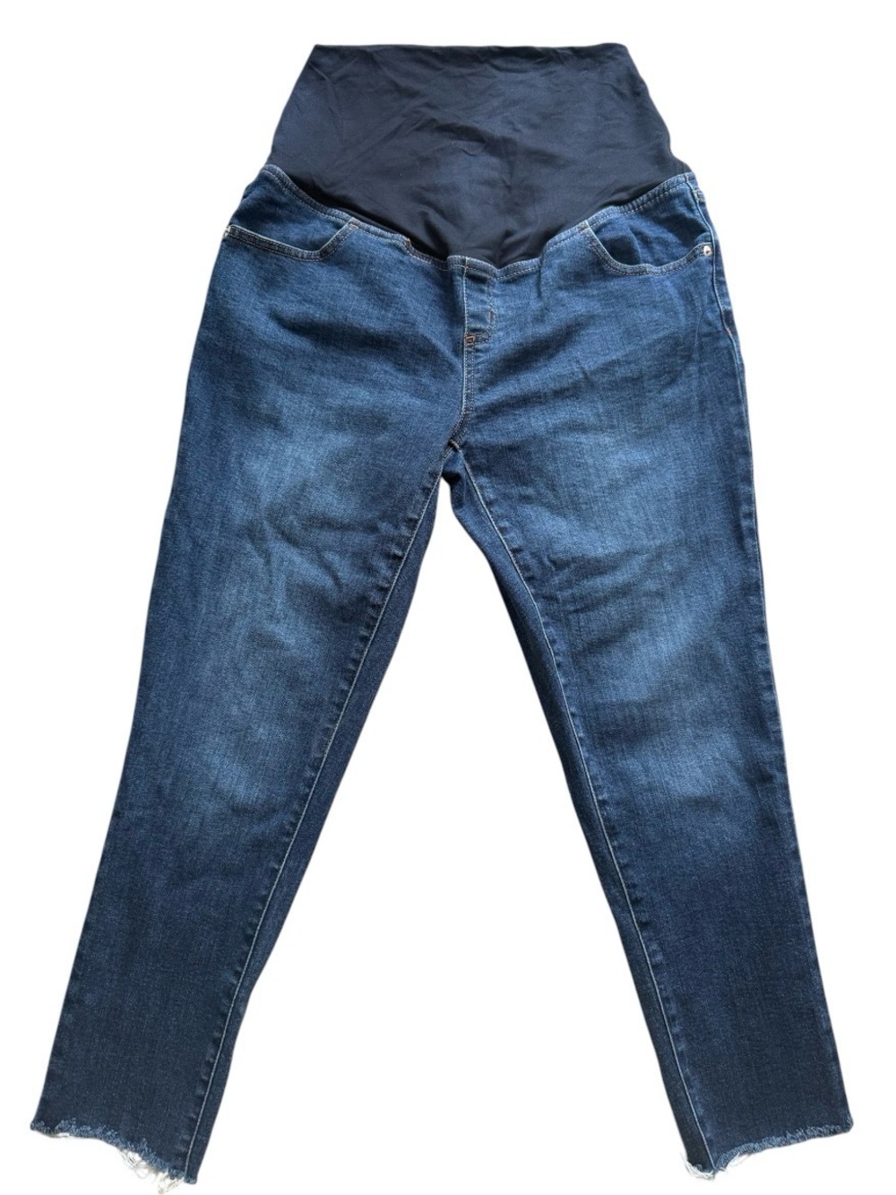 Isabel Maternity Dark Blue Slim Denim Jeans Size 10